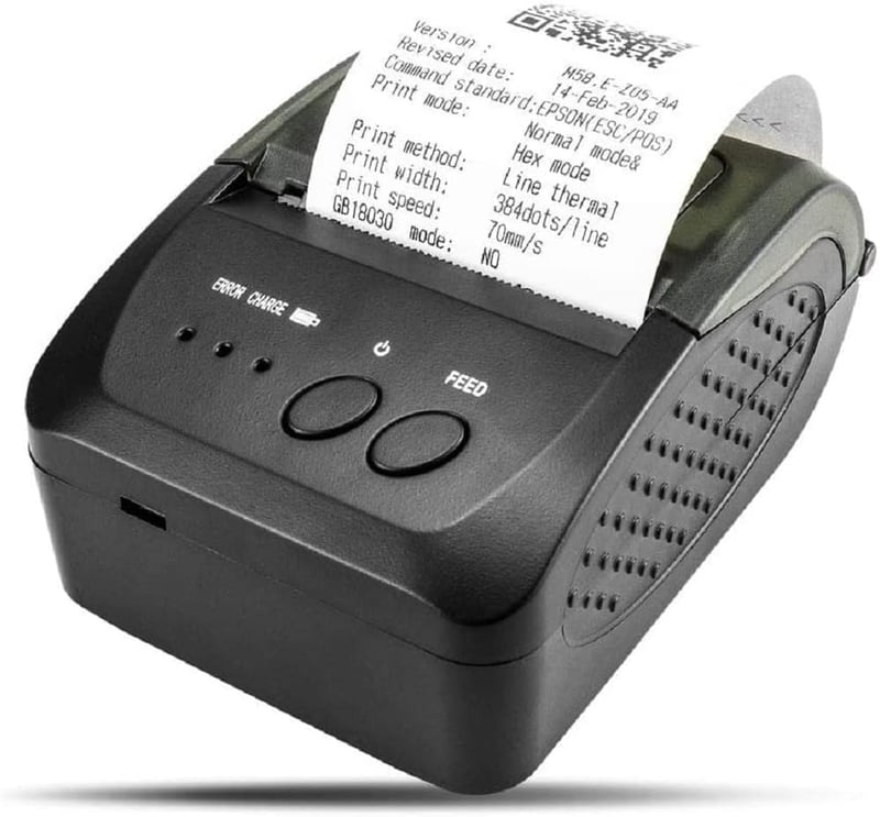 NETUM 58mm-es Bluetooth Hordozható Hőnyomtató Android/PC Kompatibilis