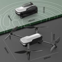 Holy Stone HS280 Összecsukható Drón 1080P HD Kamerával - FPV, Hanggal és Gesztussal Irányítható, 2 Akkumulátorral, Hosszú Repülési Idővel, G 9