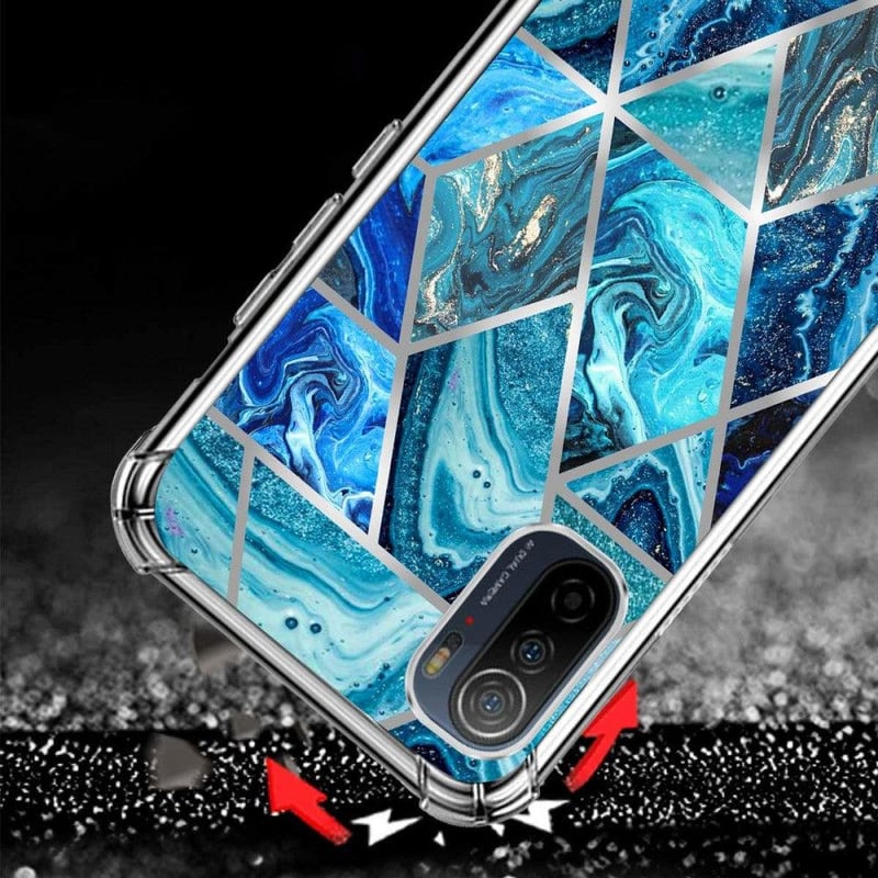 Ulefone Note 13P Márvány Mintás TPU Szilikon Védőtok - 3 db-os Szett