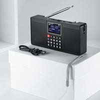 Raddy RD33 hordozható DAB/DAB+ digitális rádió, MP3 lejátszóval és Bluetooth-szal 8