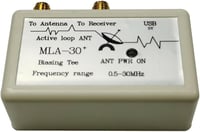 GutView MLA-30+ Hurokantenna 0,5-30MHz - Aktív Vevőantenna Rövidhullámú Rádióhoz, 60m Hatótávolság, Sötétzöld 3