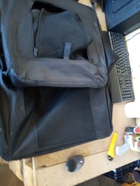 lionto Skladacia prepravka pre psov 70x52x50 cm čierna, prenosná cestovná taška pre psov — bez vankúša (stav: pozri 2. obrázok) 2