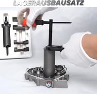 STEEIRO 9-23mm Csapágy Lehúzó Készlet - Motor és Kerékpár Golyóscsapágy Kiszedő 5 Méretű Nyitott Befogóval (9/11/14/19/23mm) 4