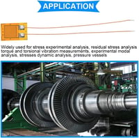 Youmile BE120-5AA 120 ohm Nagypontosságú Nyomásérzékelő Feszültségmérő Szenzor Fólia - Terhelésmérő Cellákhoz, 10 db Csatlakozóval, Elektrom 6