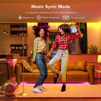 BTF-LIGHTING WS2812B RGB LED Bluetooth Vezérlő - Zene Szinkronizáló, Időzíthető, Távirányítós, 600 Pixeles Címezhető LED Szalag Vezérlő iOS/ 4