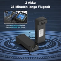 Wipkviey B15 Drón 4K Kamerával - Kefenélküli Motoros FPV Összecsukható Quadkopter 36 Perces Repülési Idővel, 2 Akkumulátorral, Kezdőknek és  5