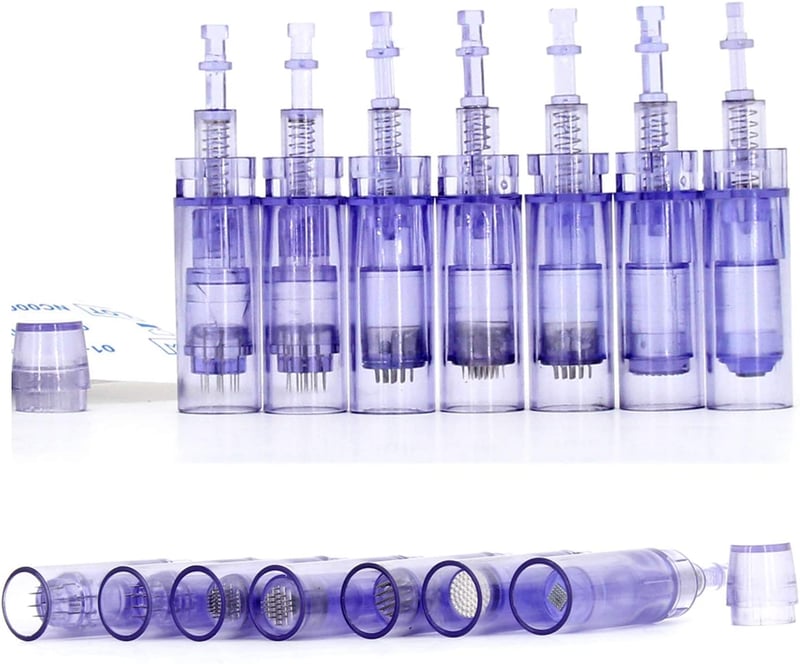 BOWKA 36 tűs univerzális microneedling patron, 10 db, elektromos derma penhez