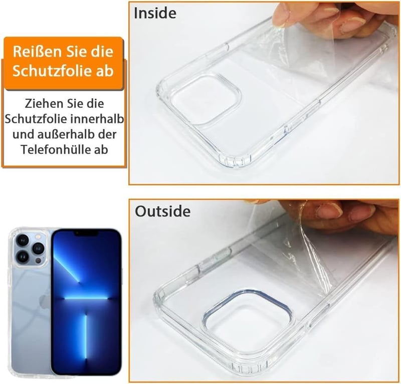 iPhone 11 Víztiszta Ütésálló Tok Színes Nyakpánttal
