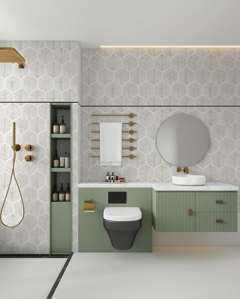 myforHD Öntapadós Tapéta - Modern Bézs Csíkos Vinyl Fólia Bútorokhoz - Vízálló Dekorációs Matrica Fiókokhoz, Polcokhoz (44cm x 300cm)