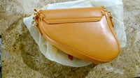 Camilife Vintage Saddle Bag torba preko ramena u obliku sedla - narančasta 2