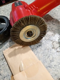 Curățător de rosturi cu acumulator Einhell GE-CC 18 Li Solo Power X-Change 18V 1200 rot/min — lipsește peria de nailon (stare: vezi imaginea a 2-a) 3