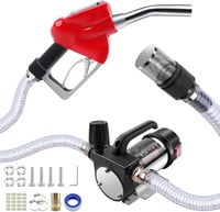 KAOLALI 12V 990W Dízel Szivattyú - 60L/perc Elektromos Üzemanyag Átemelő, Önfelszívó Gázolaj Pumpa 6m Tömlővel, Automatikus Leállítással 1