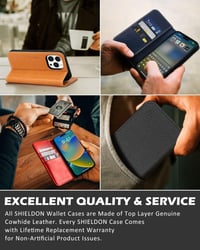 iPhone 14 Pro Max Bordó Bőr Pénztárcatartó Tok Kitámasztóval - Felújított 9