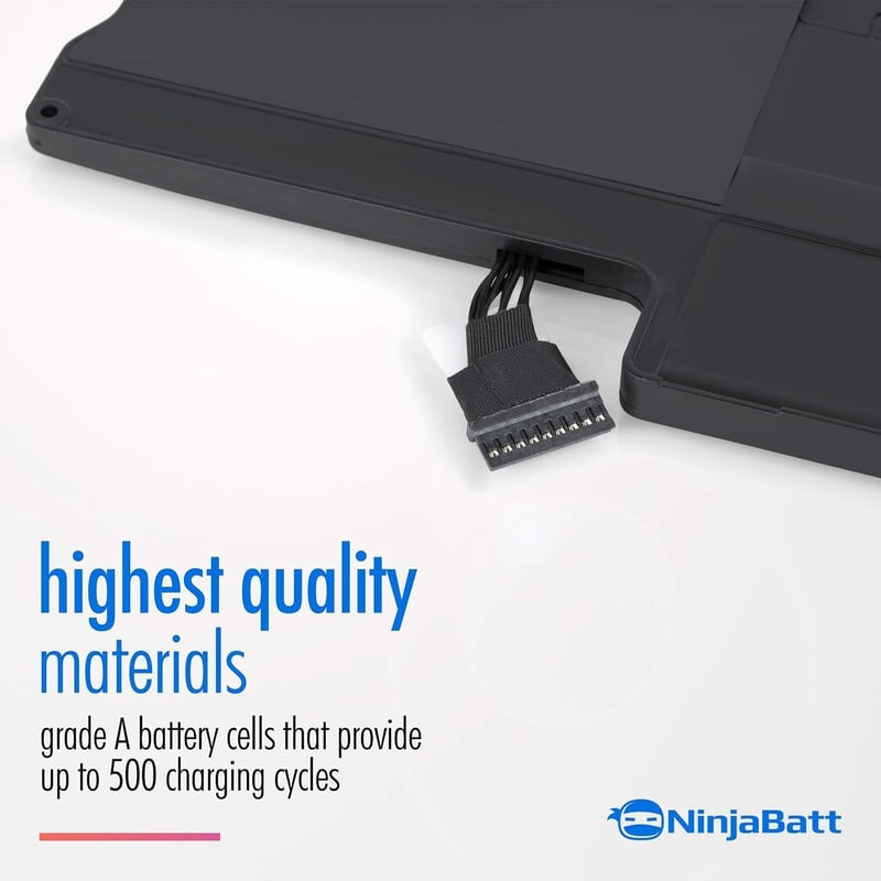 NinjaBatt MacBook Air 13" akkumulátor - 7200mAh, 2010-2017 modellekhez