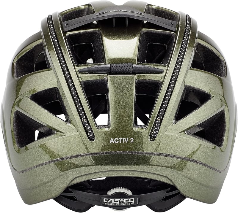 Casco ACTIV 2 Olívzöld Kerékpáros Bukósisak