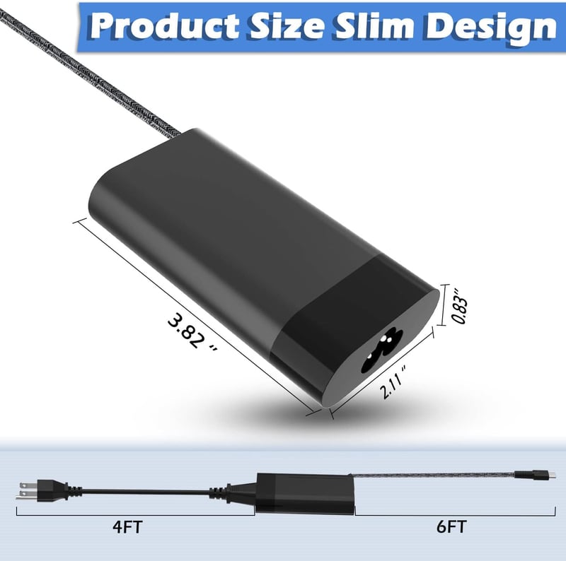 HP laptopokhoz 65W USB-C gyorstöltő adapter - Spectre, Elitebook, ProBook, Envy kompatibilis