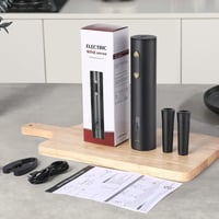 ZOYIDOUX 4 az 1-ben USB-s elektromos bornyitó készlet, alumínium, ajándék borkedvelőknek 6