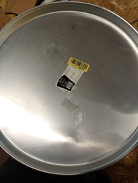 Formă de copt conică din aluminiu Baldassare Agnelli cu margine, 50 cm, formă pentru cofetărie și pizza — lovitură, zgârietură (stare: vezi a 2-a fotografie) 2