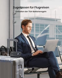 INIU 25000 mAh Power Bank 100W USB-C Laptop Töltő - Hordozható Külső Akkumulátor MacBook, Surface, iPad, iPhone Készülékekhez 13