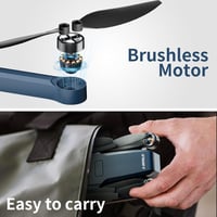 X-IMVNLEI X5 GPS Drón 4K Kamerával, 38 Perc Repülési Idő, 5G WiFi, Összecsukható, Követő Mód, Kefementes Motor, Szélálló, Automatikus Vissza 4
