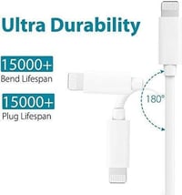 Apple iPhone USB-C gyorstöltő kábel - Felújított Marchpower termék 5