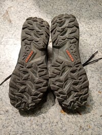Mammut Sertig II Low GTX férfi túracipő, fekete-élénk narancs, 43 1/3-as méret (EU), vízálló Gore-Tex trekking hiking cipő, használt 4