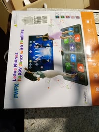 FWFX Elektronička podloga za ples za TV, bežična dvostruka podloga za ples s HD kamerom, za djecu i odrasle, otvoreni outlet artikl 4