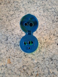 Ascuțitoare cu rezervor ergonomică STABILO EASYsharpener 3 în 1, pentru dreptaci, culoare albastru petrol 3