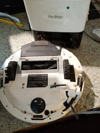 Robot aspirator și mop Redkey R11, putere de aspirare 20000 Pa, stație de golire automată de 4L, navigare LiDAR, control prin aplicație, pentru covoare și 2