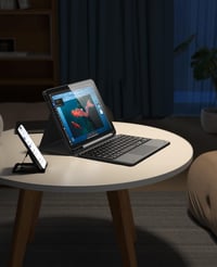 iPad 10. generációs Earto vezeték nélküli billentyűzet érintőpaddal, 10,9", fekete 7