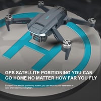 Gleto GPS Drón 4K Dupla Kamerával - 60 Perces Repülési Idő, Brushless Motor, Automatikus Hazatérés, Követés Funkcióval - Kezdőknek és Haladó 4
