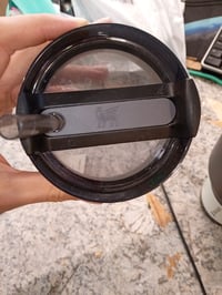 Stanley Quencher H2.0 Flowstate termo boca sa slamkom, crna, 1,2 L, Core - rabljeno, unutrašnjost s naslagama kamenca (stanje: vidi 2. sliku) 2