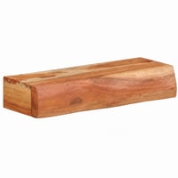 vidaXL Tömör Akácfa Fali Polc 40x17x8 cm, 1 db (szett töredéke) 1