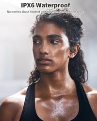 SANOTO csontvezető Bluetooth 5.3 sport fülhallgató, vízálló, összecsukható, könnyű 5