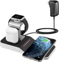 Apple iWatch vezeték nélküli töltő MFi adapter - Kompatibilis iPhone, AirPods és iWatch modellek széles körével 1