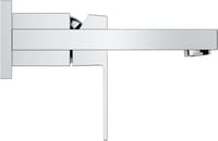 GROHE Eurocube Kétlyukú Mosdó Csaptelep - Króm Kivitel, Fali Szerelésű, 171 mm Kifolyóval, Fürdőszobai Használatra 3
