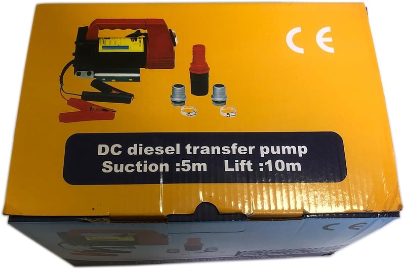 LEMOTO 175W Elektromos Gázolaj és Kerozin Szivattyú 45L/perc, 12V