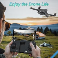Tolatoyus TL16 Drón Kezdőknek - Kefenélküli Motor, Dupla FPV Kamera, Összecsukható, WiFi 5GHz, Optikai Áramlásérzékelő, 3D Flip, Alkalmazásv 7