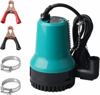 SWAWIS 12V-os Nagyteljesítményű Szennyvízszivattyú 4200L/h Medencékhez, Halastavakhoz 1