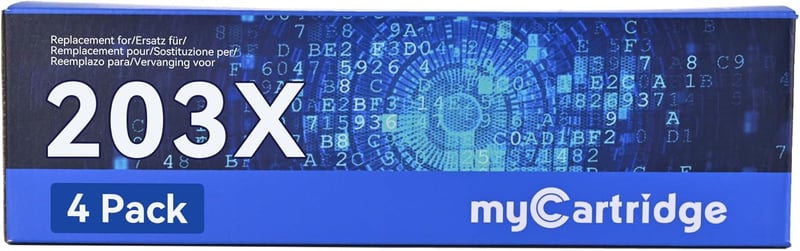 myCartridge 203X kompatibilis toner HP Color Laserjet Pro M281fdw M254dw nyomtatókhoz