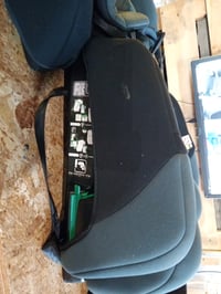 Scaun auto Kinderkraft UNITY2 i-Size 100-150 cm Isofix gri, husă respirabilă — pătat, carcasă uzată în partea din spate (stare: vezi poza 2) 2