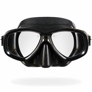 Cressi Perla Mare ronilačka maska i disalica, crna - unisex za odrasle, bez torbice (rabljeno, nepotpuno) (stanje: vidi 2. sliku)
