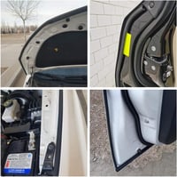 Tuokay 10m EPDM Gumi Ajtótömítés - 12x14mm D-alakú Szigetelőcsík Autóajtóhoz, Motorházhoz, Csomagtérhez - Hangszigetelő Tömítőszalag A 7