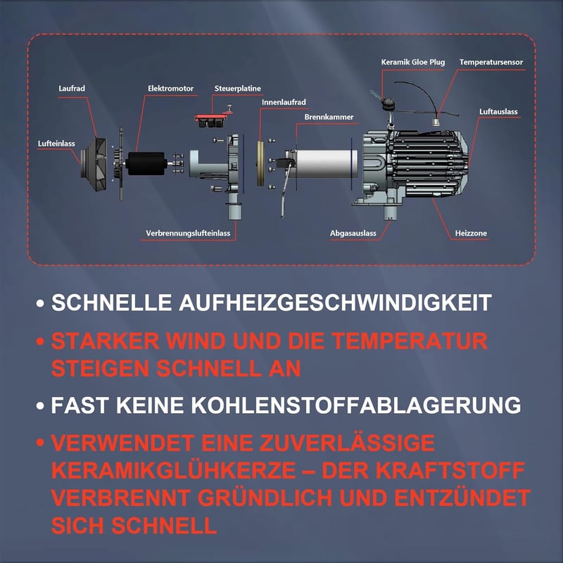 Likaci 5-8KW Bluetooth-os dízel fűtés, LCD kijelzővel, autóhoz, lakóautóhoz, 12V/24V