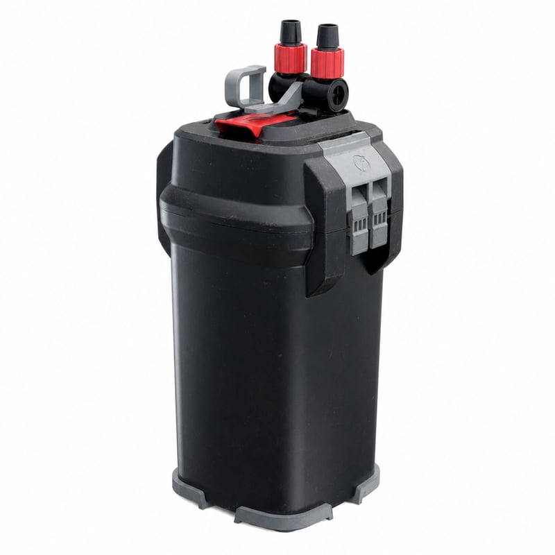Vanjski filter za akvarij Fluval 207 za akvarije do 200 L, crni — za dijelove / neispravno: rabljeno stanje (stanje: vidi 2. sliku)