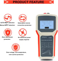 SolaMr 400W napelem teszter - Intelligens MPPT multimeter napelemekhez 6