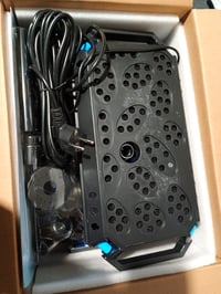 Biling Kerti Tószűrő UV lámpával és RGB LED világítással 4000 literes tavakhoz szivattyúval szűrőrendszerrel és távirányítóval használt 2