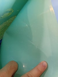 Piscină pliabilă pentru copii și câini TOPWAYS, pentru grădină, 152x25 cm, model cu delfini, fără umflare 2