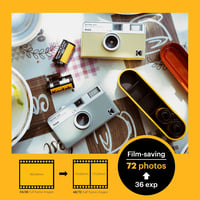 KODAK EKTAR H35 Barna Analóg Fényképezőgép 35mm-es Filmhez, Újrahasználható 7