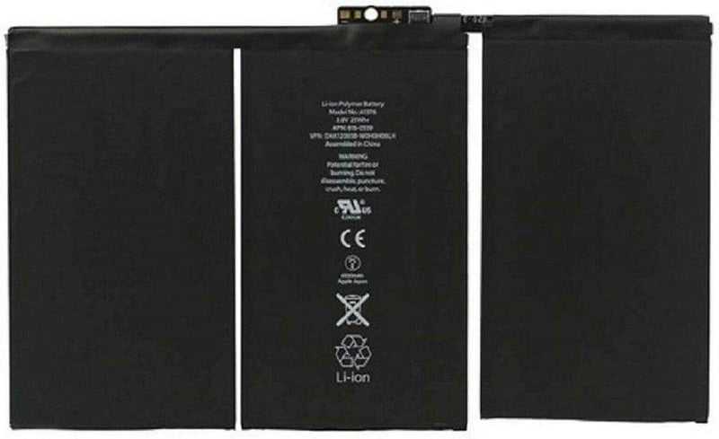 Apple iPad 2 6500mAh Nagy Kapacitású Akkumulátor Csere Készlettel